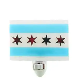 Chicago Flag Night Light