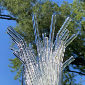 glass straws