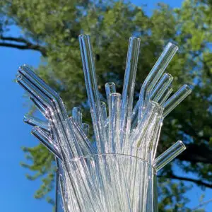 glass straws