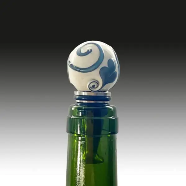 Fleur de Scrolls <br>Bottle Stopper