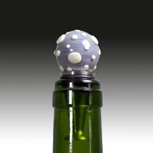 OOAK Polka-Dot <br>Bottle Stopper