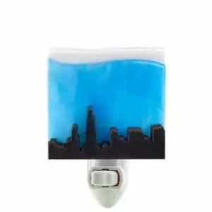 Chicago Skyline Night Light